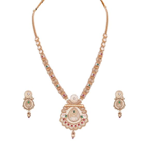 Luxury Meenakari Temple Set - DIPME