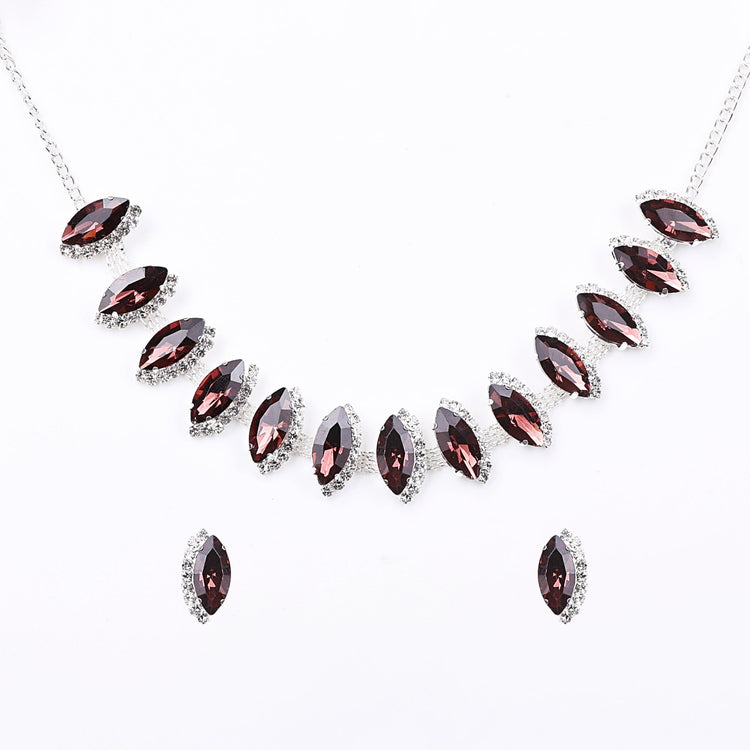 Marquise Crystal Necklace - DIPME