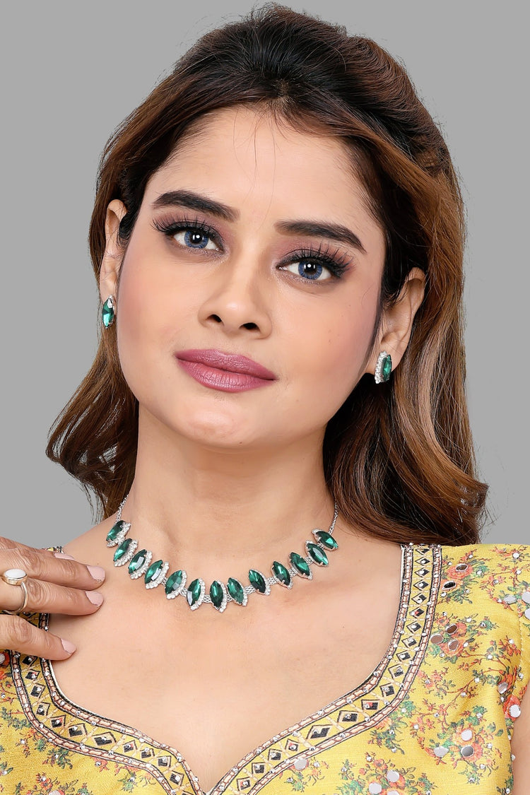 Marquise Crystal Necklace - DIPME