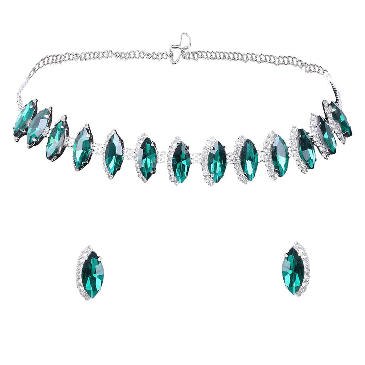 Marquise Crystal Necklace - DIPME