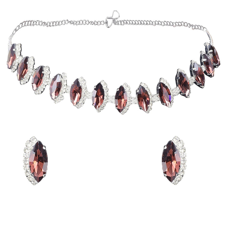 Marquise Crystal Necklace - DIPME