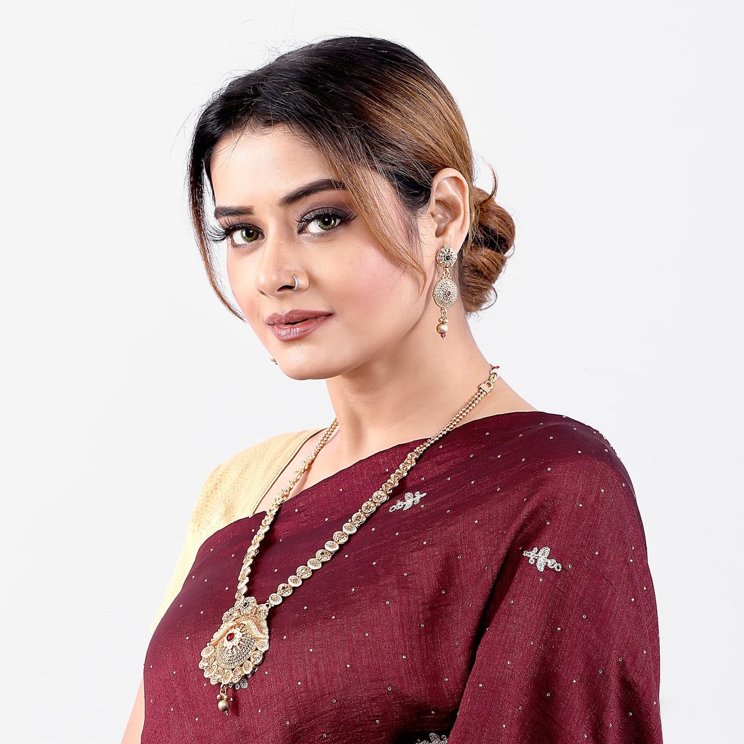 Meenakari Temple Jewellery - DIPME