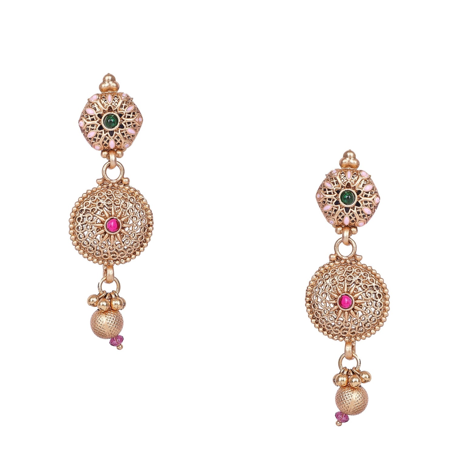 Meenakari Temple Jewellery - DIPME