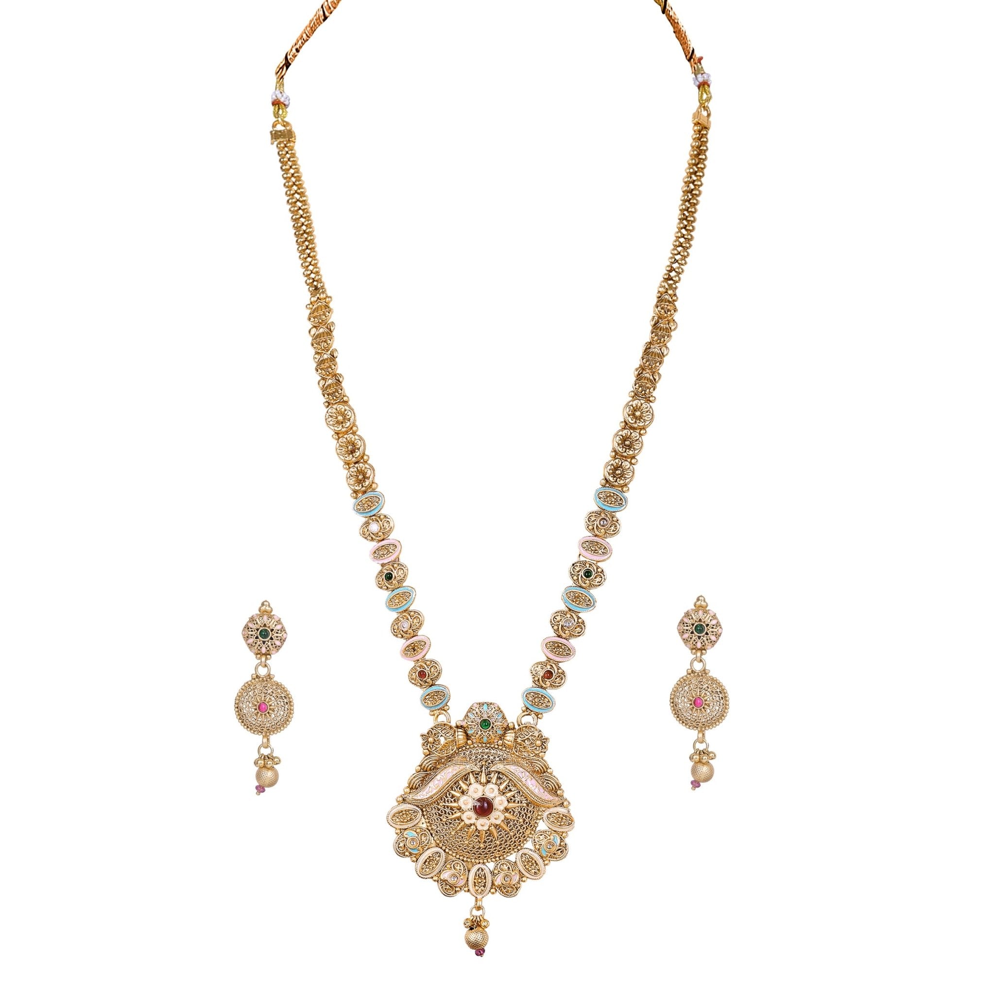 Meenakari Temple Jewellery - DIPME