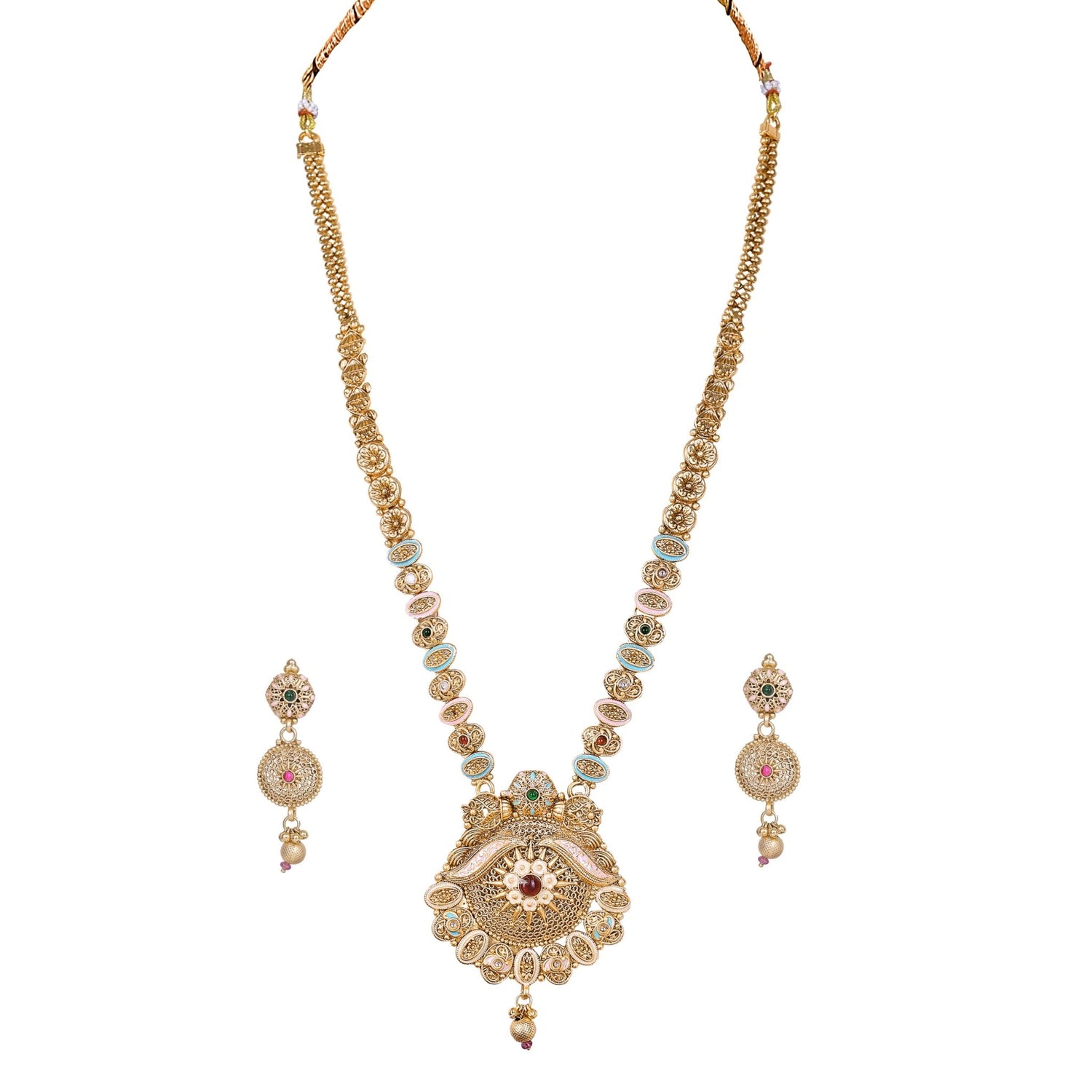 Meenakari Temple Jewellery - DIPME