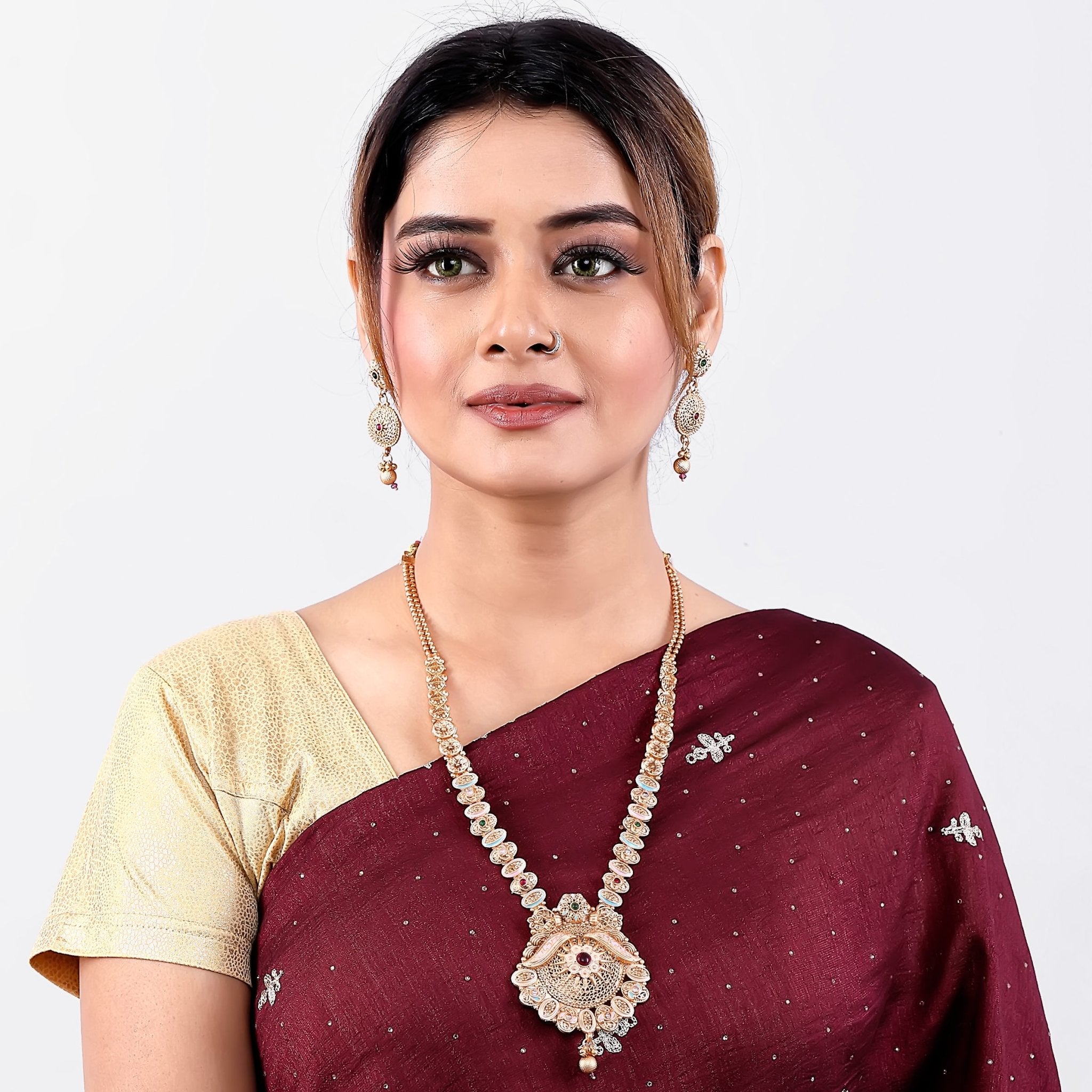 Meenakari Temple Jewellery - DIPME