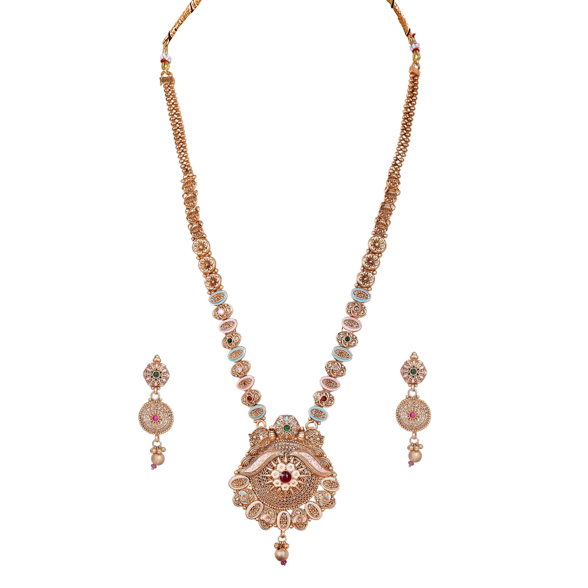 Meenakari Temple Jewellery - DIPME