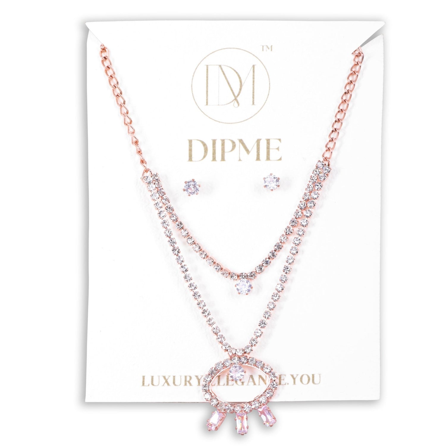 Minimal Pendant Earring Set - DIPME