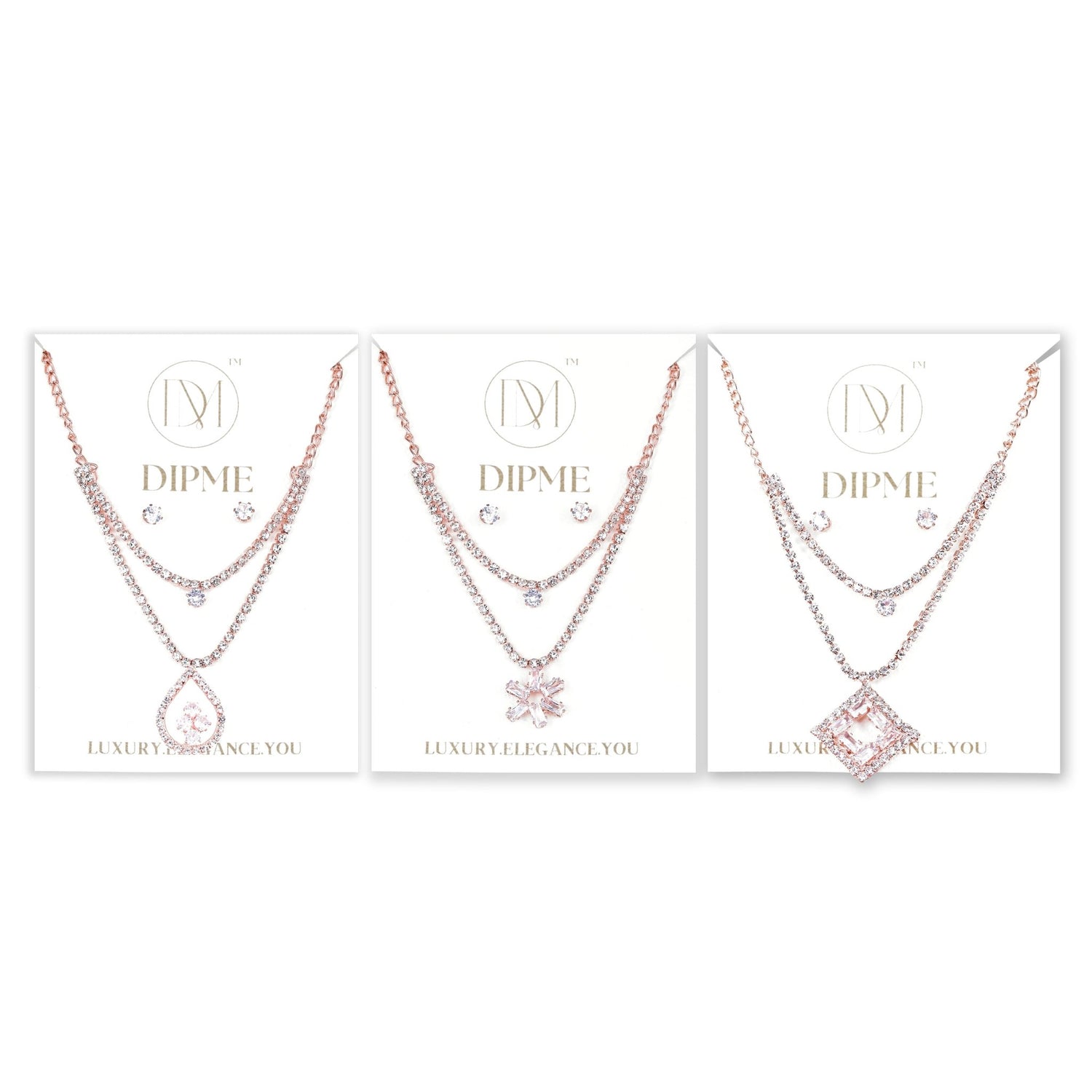 Minimal Pendant Set – 3 Pc - DIPME