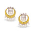 Moon Pearl Chandbali Earrings - DIPME