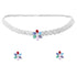 Multicolor Floral Choker - DIPME