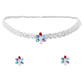 Multicolor Floral Choker - DIPME