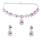 Oval Drop Necklace Set - DIPME