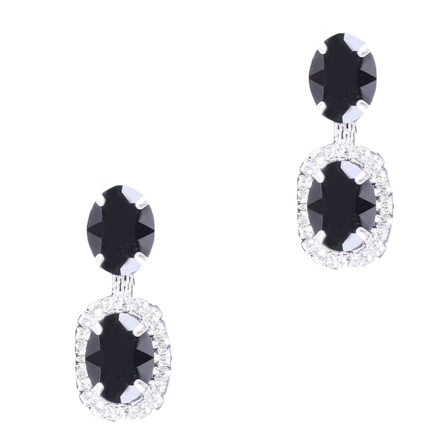 Oval Drop Necklace Set - DIPME