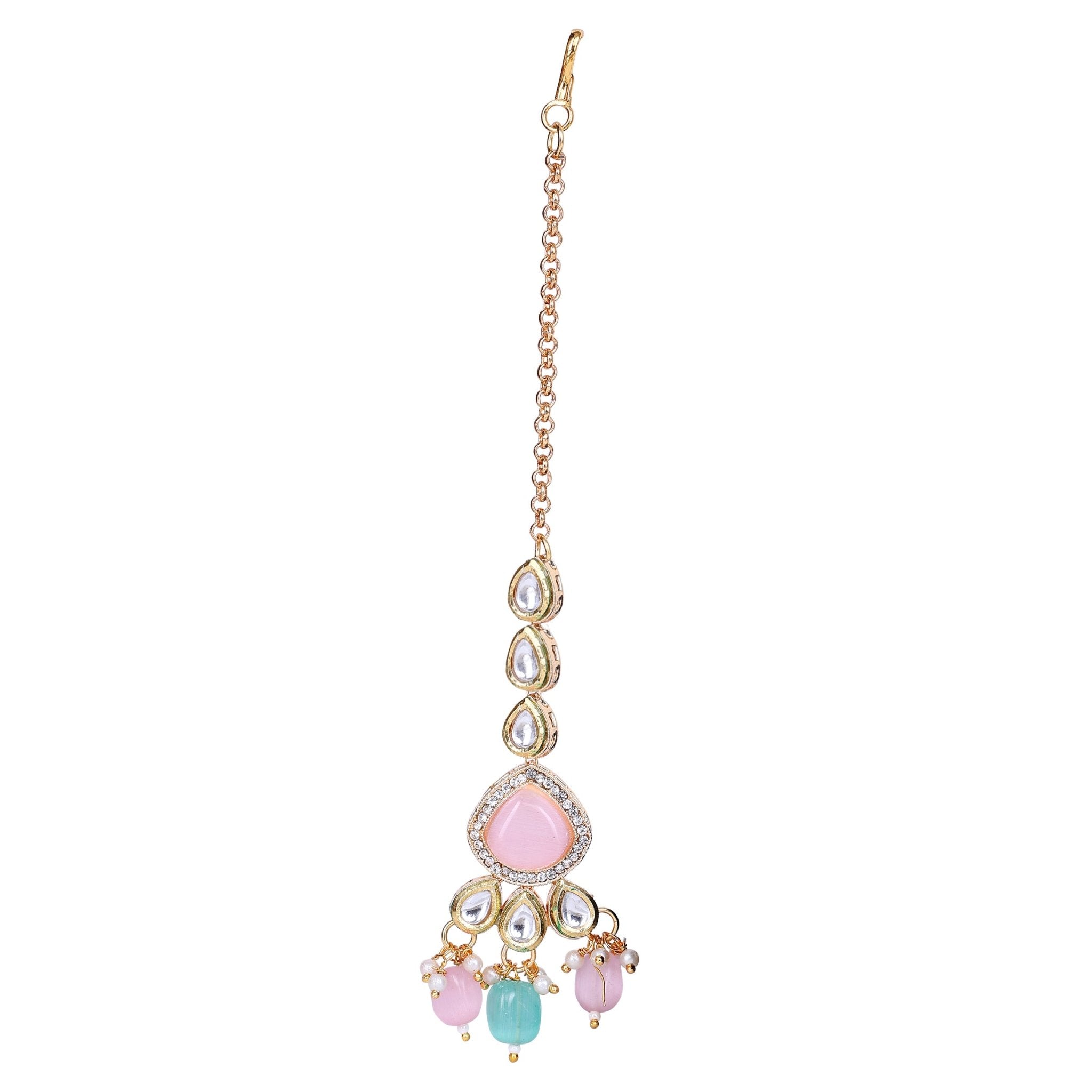Pastel Uncut Kundan Choker - DIPME