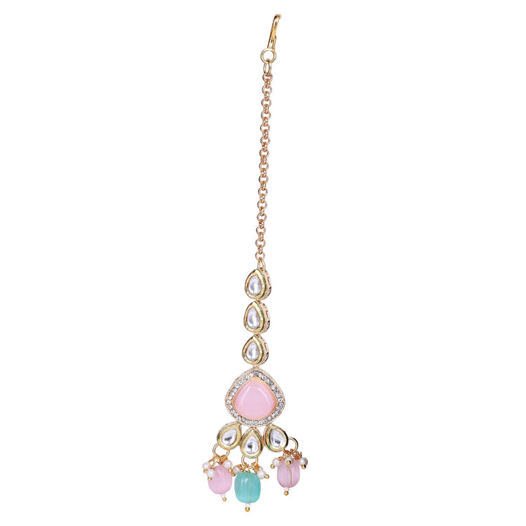 Pastel Uncut Kundan Choker - DIPME
