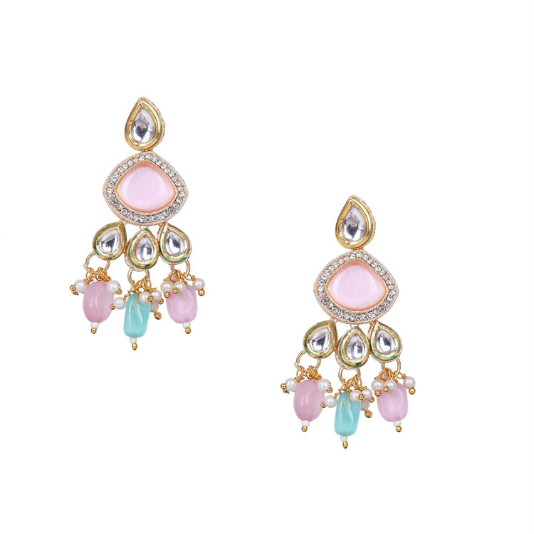 Pastel Uncut Kundan Choker - DIPME