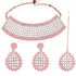 Pearl & Stone Studded Choker Set - DIPME