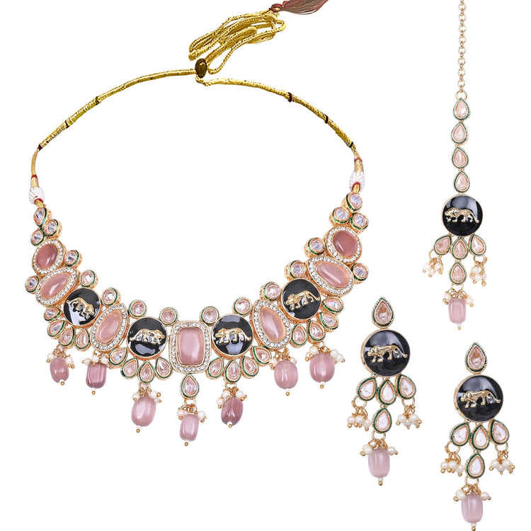 Premium Uncut Temple Choker - DIPME