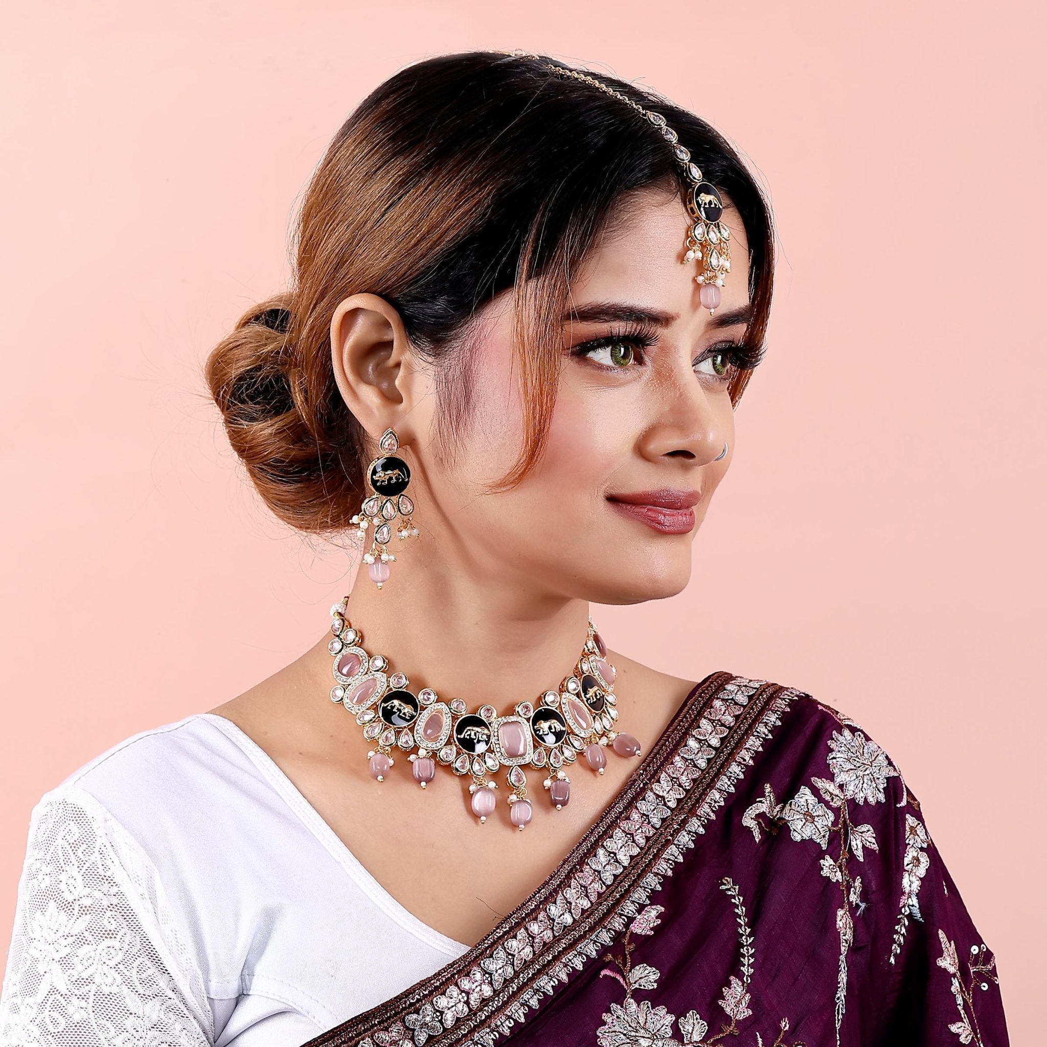 Premium Uncut Temple Choker - DIPME