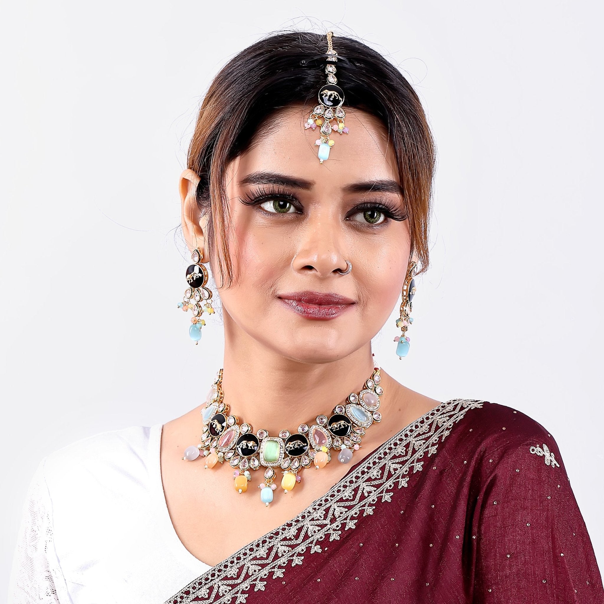 Premium Uncut Temple Choker - DIPME