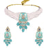 Rani Pink Kundan Bridal Choker Set - DIPME