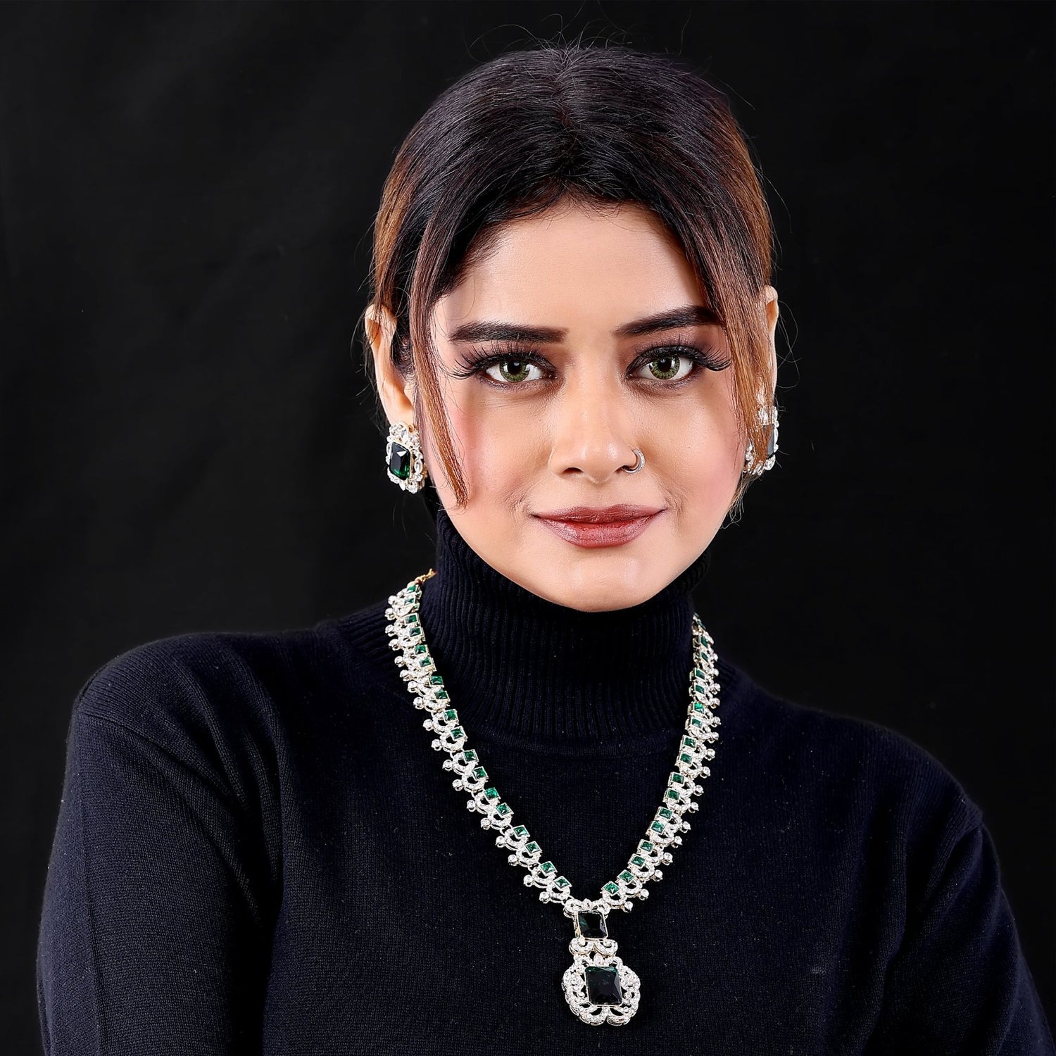 Royal Gem Necklace Set - DIPME