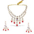Ruby Red Uncut Kundan Set - DIPME