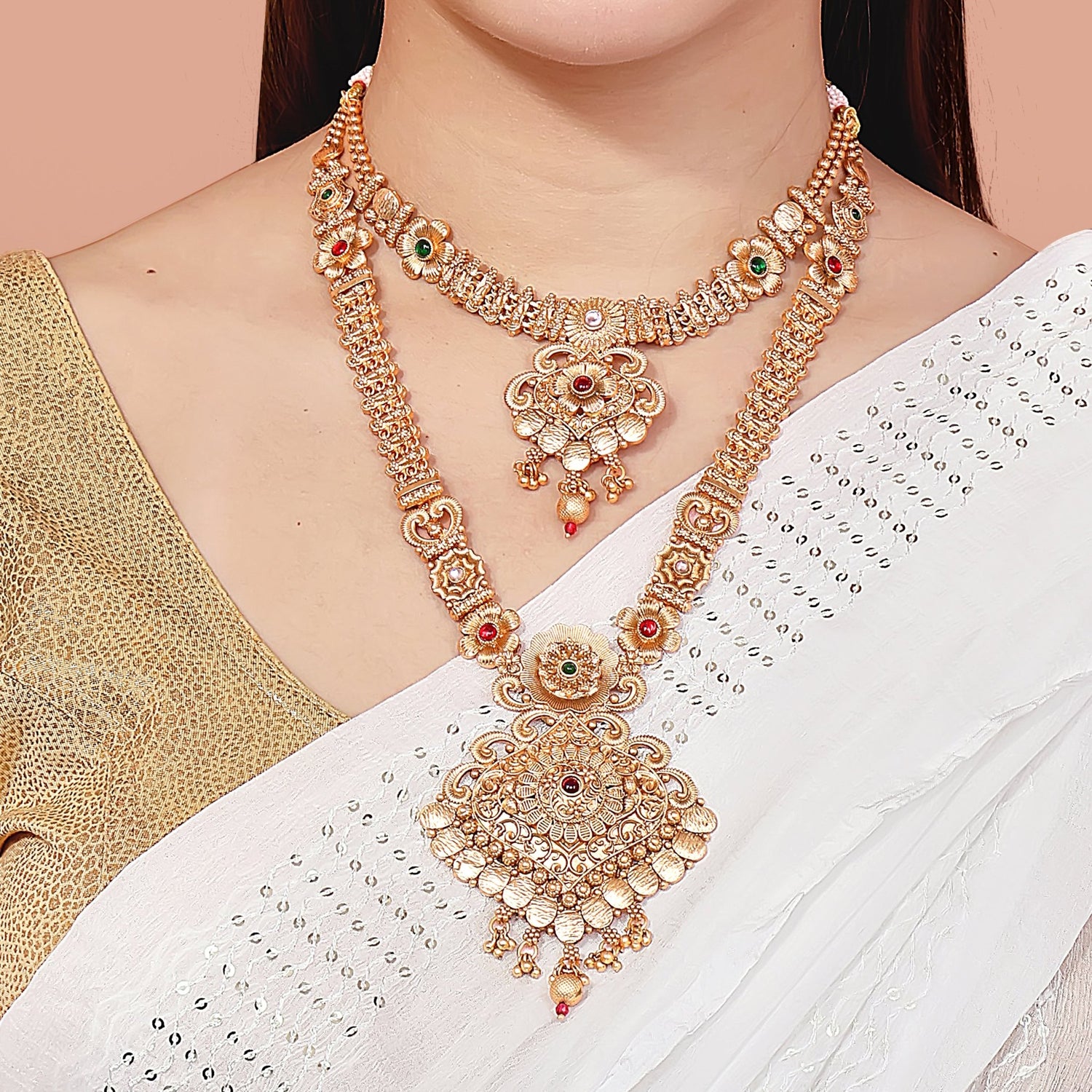 South Indian Bridal Temple Set - DIPME