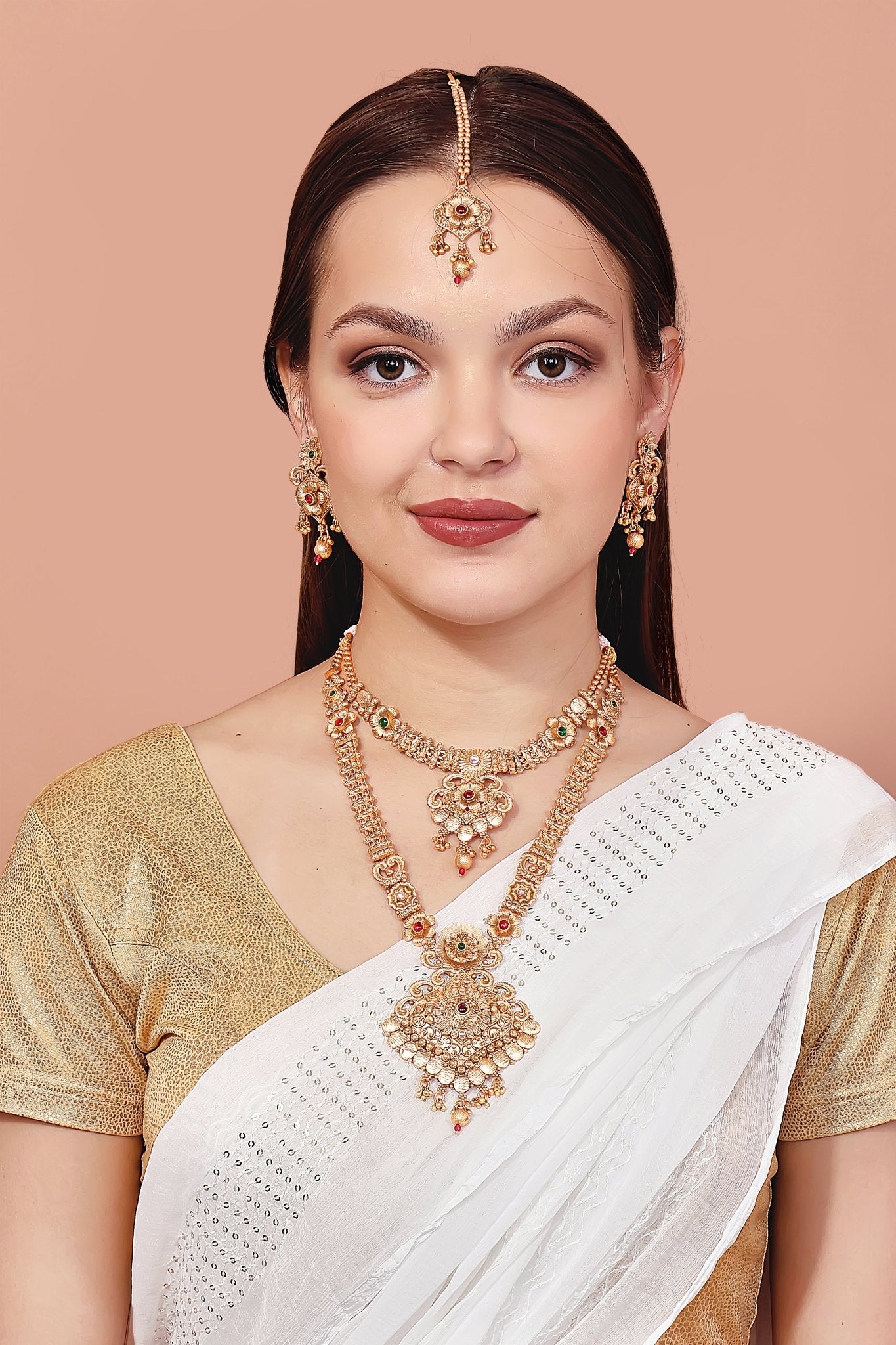 South Indian Bridal Temple Set - DIPME