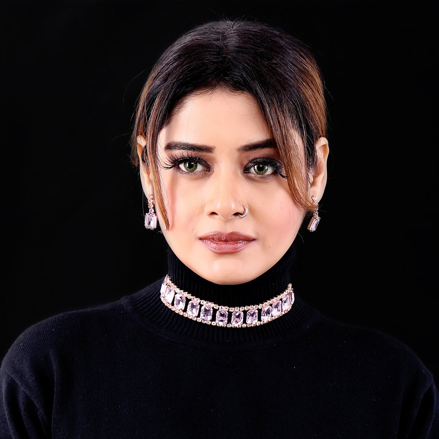 Sparkling Stone Choker - DIPME