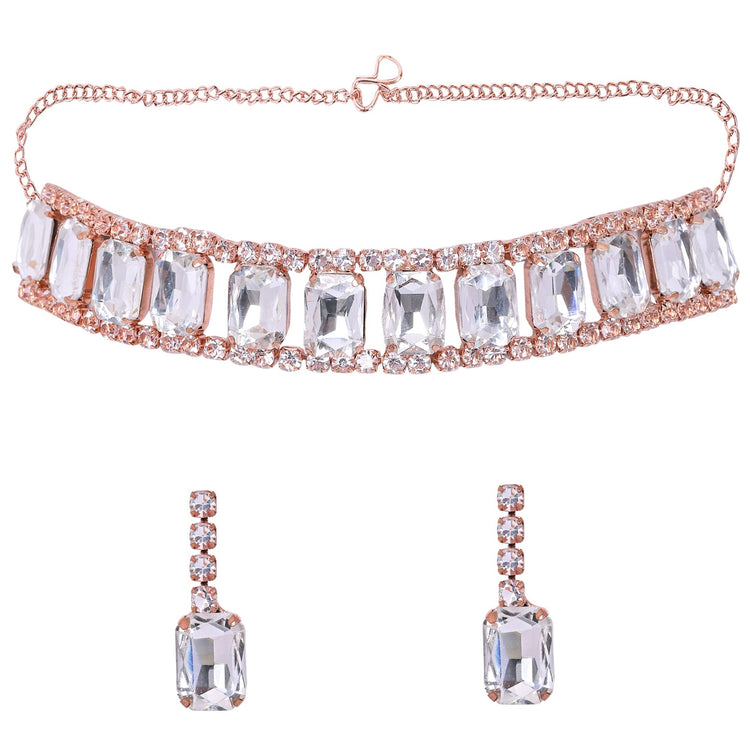 Sparkling Stone Choker - DIPME
