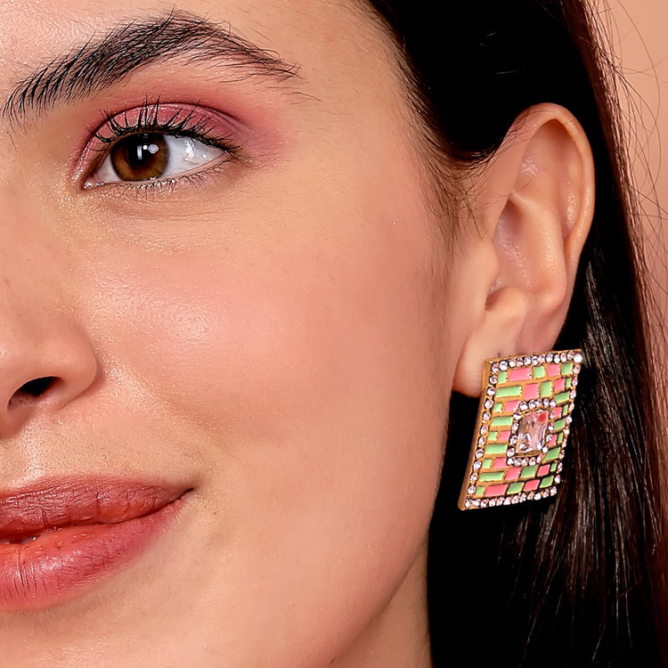 Statement Stud Earrings - DIPME