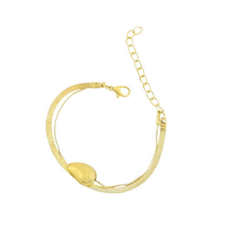 Stone Drop Layer Bracelet Combo - DIPME