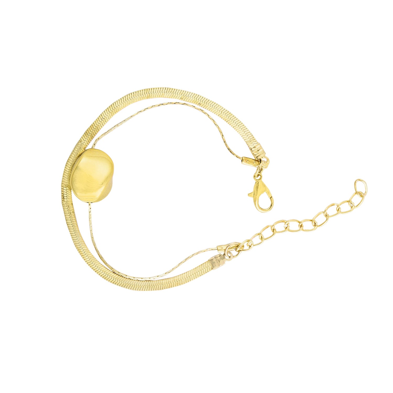 Stone Drop Layer Bracelet Combo - DIPME