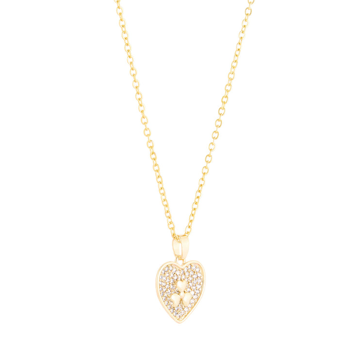 Triple Heart Pendant Set - DIPME
